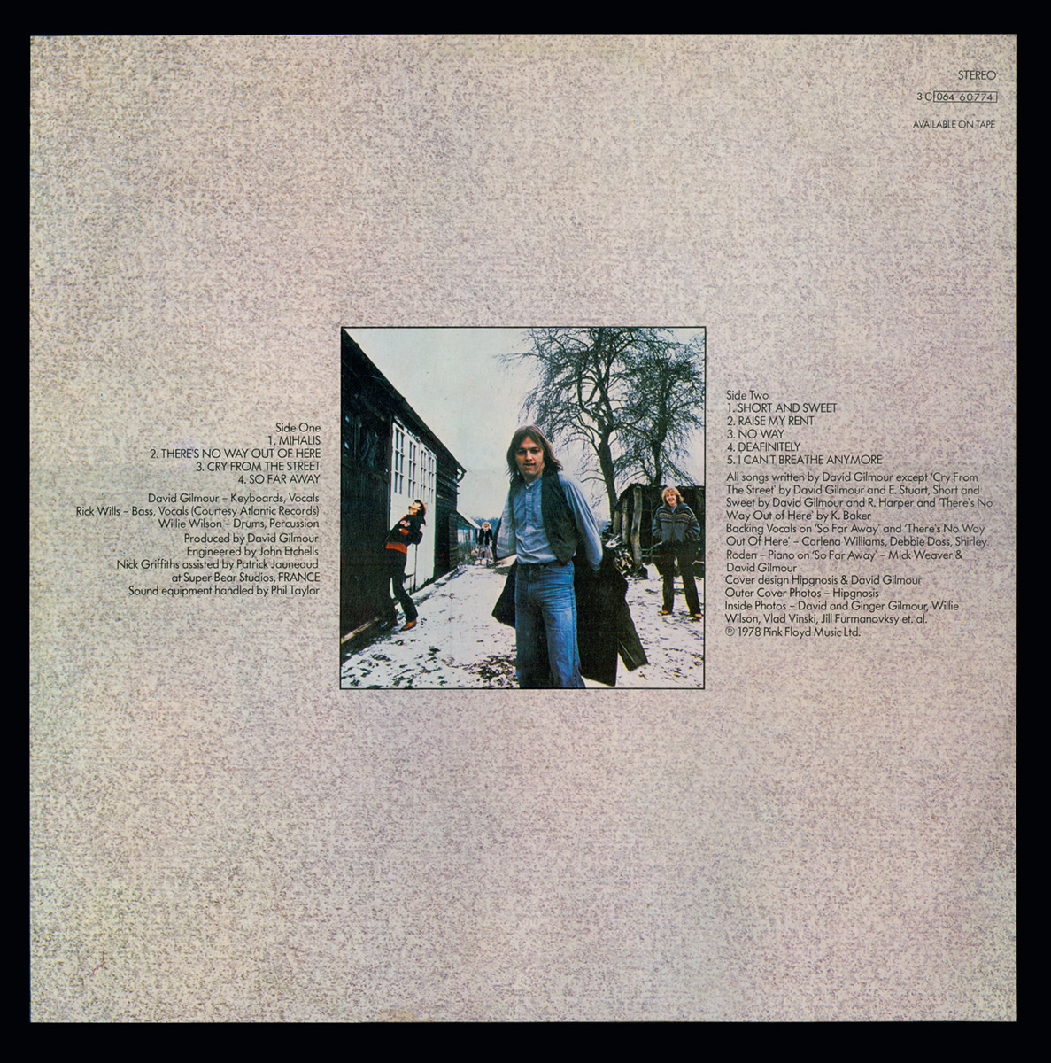 Pink Floyd ArchivesItalian David Gilmour LP Discography