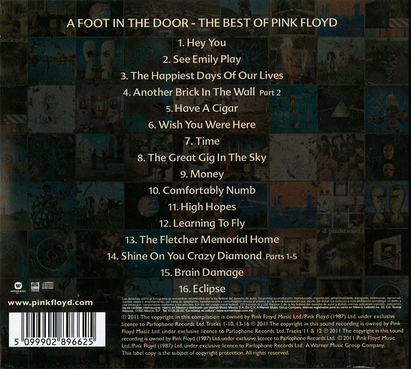 Pink Floyd ArchivesMexican Compilation & Sampler CD Discography