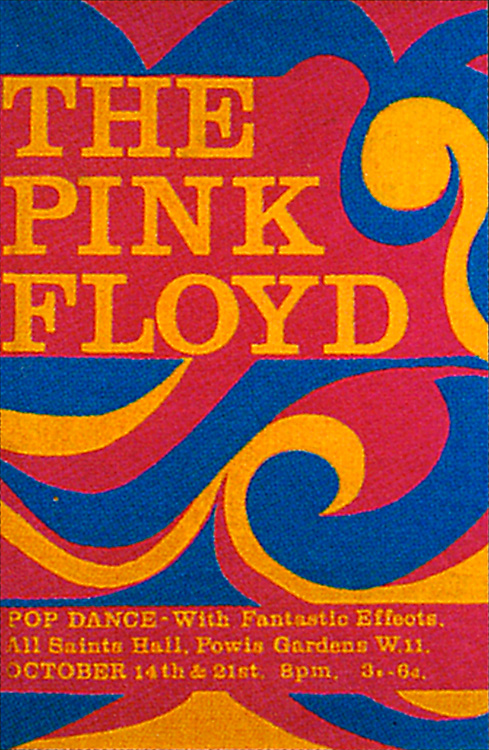 Pink Floyd Posters - October-December 1966