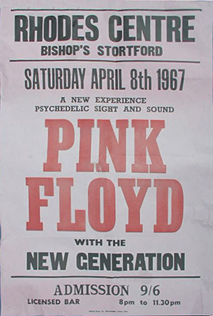 Pink Floyd poster - Arnold Layne sheet music 1967 promotional advert A –  Bamalama Posters