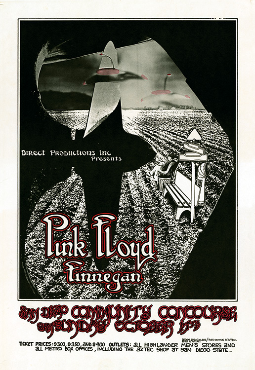 Pink Floyd Posters - Fifth U.S. Tour 1971
